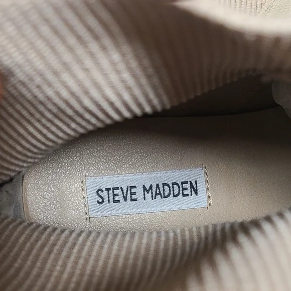 Steve Madden Holley Chunky block heel Chelsea ankle boots size 10 - Picture 8 of 11